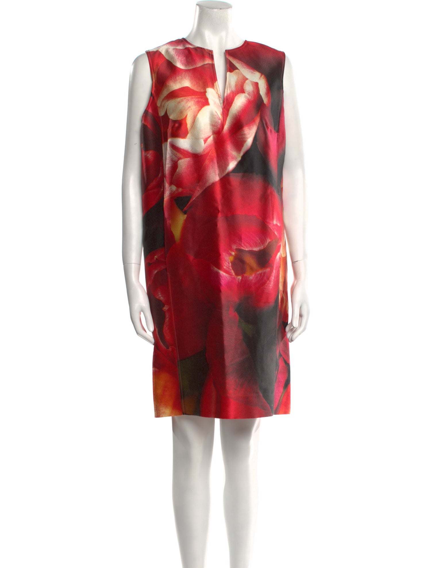 Naeem Khan Silk Knee-Length Dress