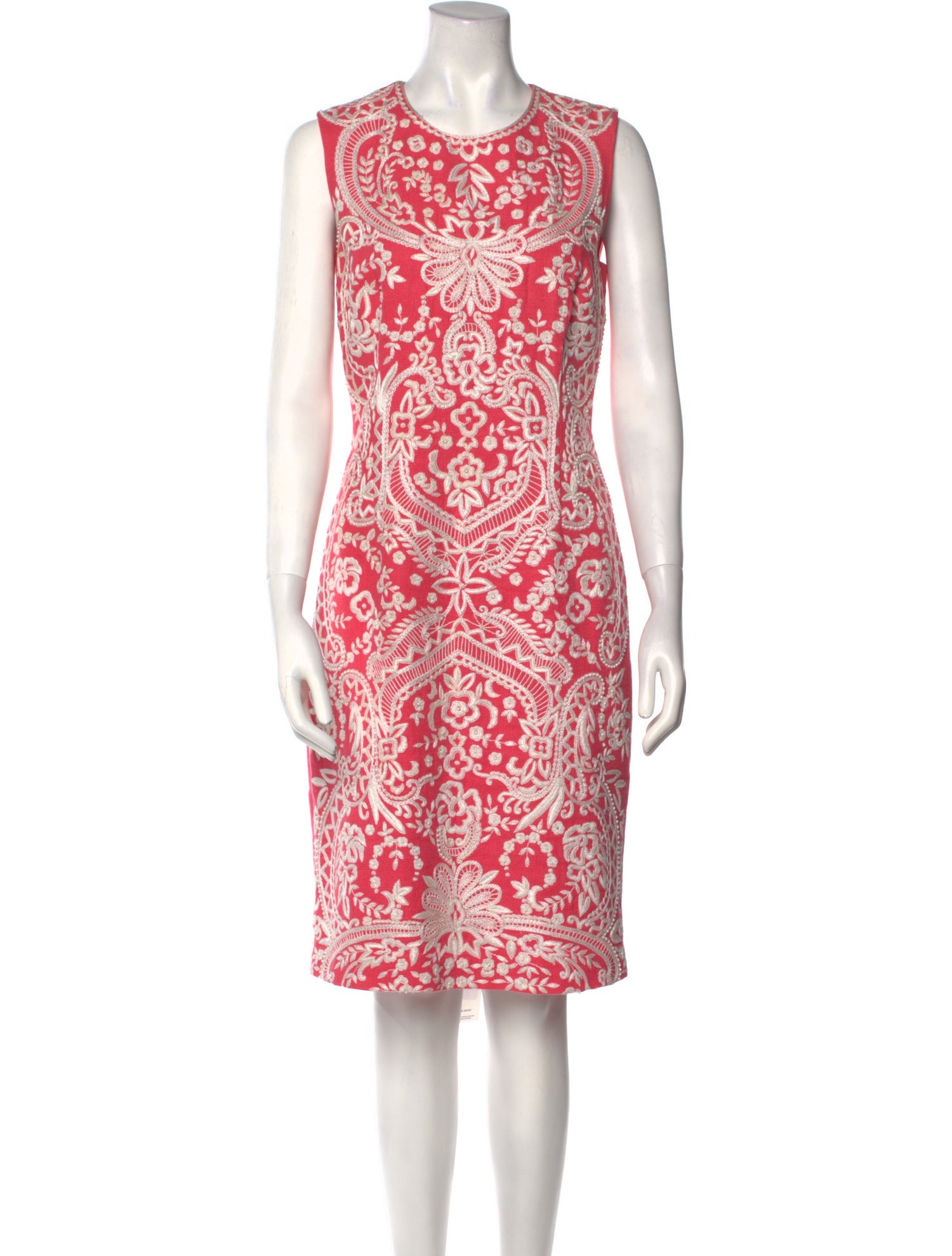 Naeem Khan Linen Mini Dress