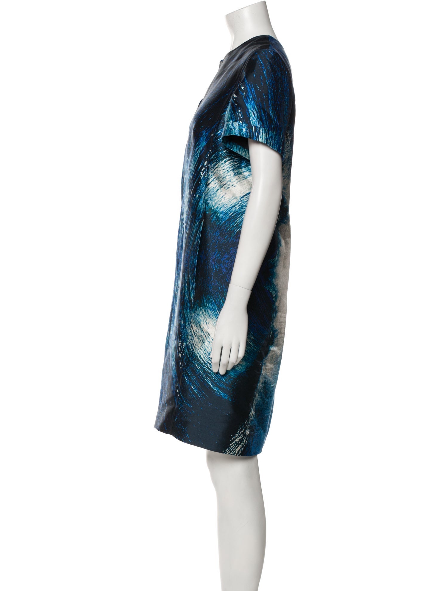 Naeem Khan Silk Knee-Length Dress