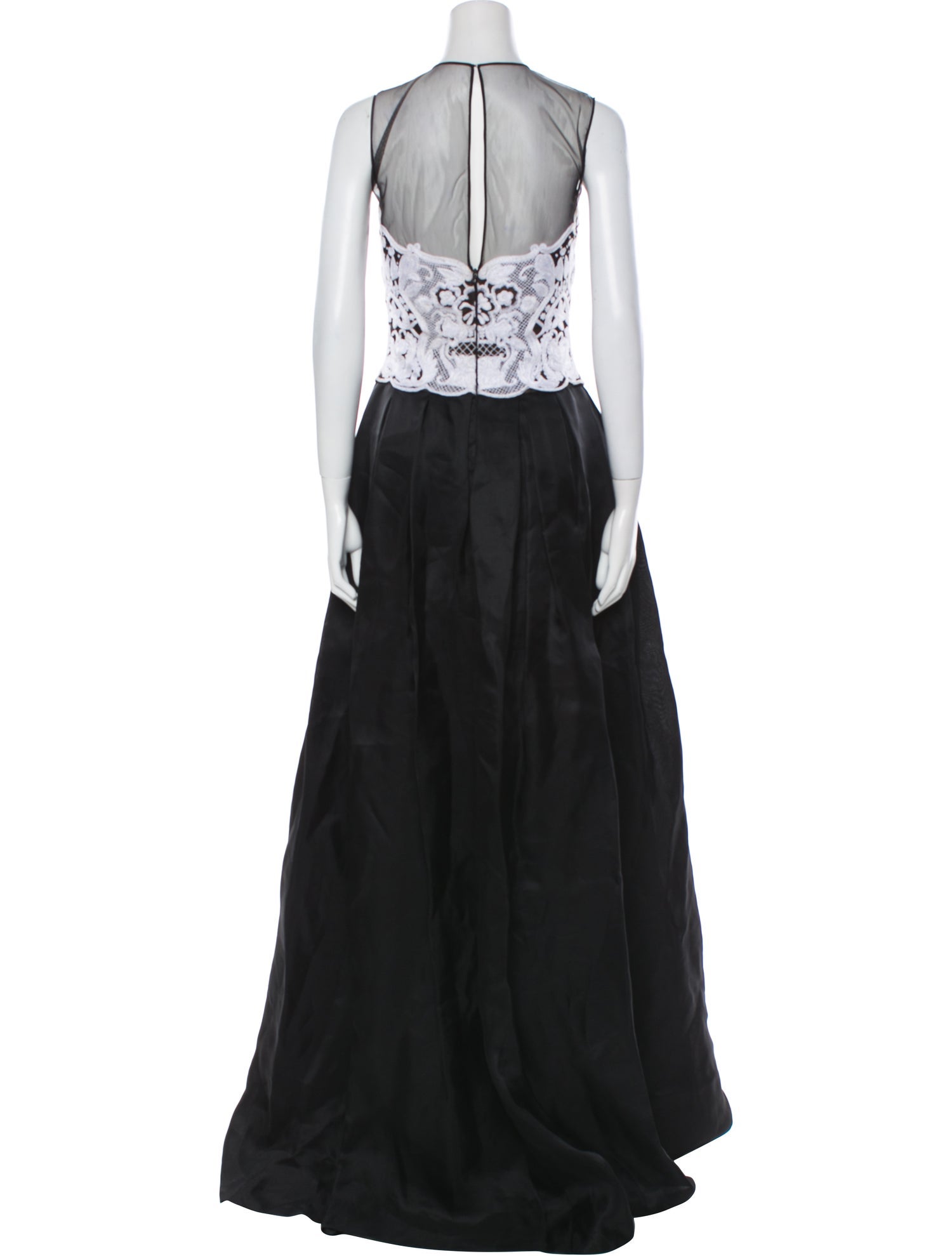 Naeem Khan Silk Long Dress