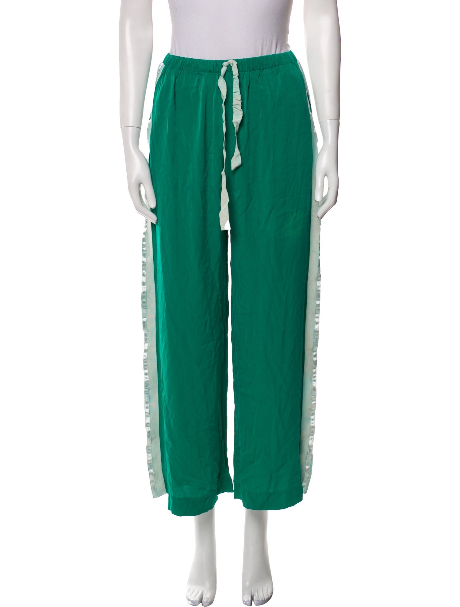 Naeem Khan Silk Sweatpants