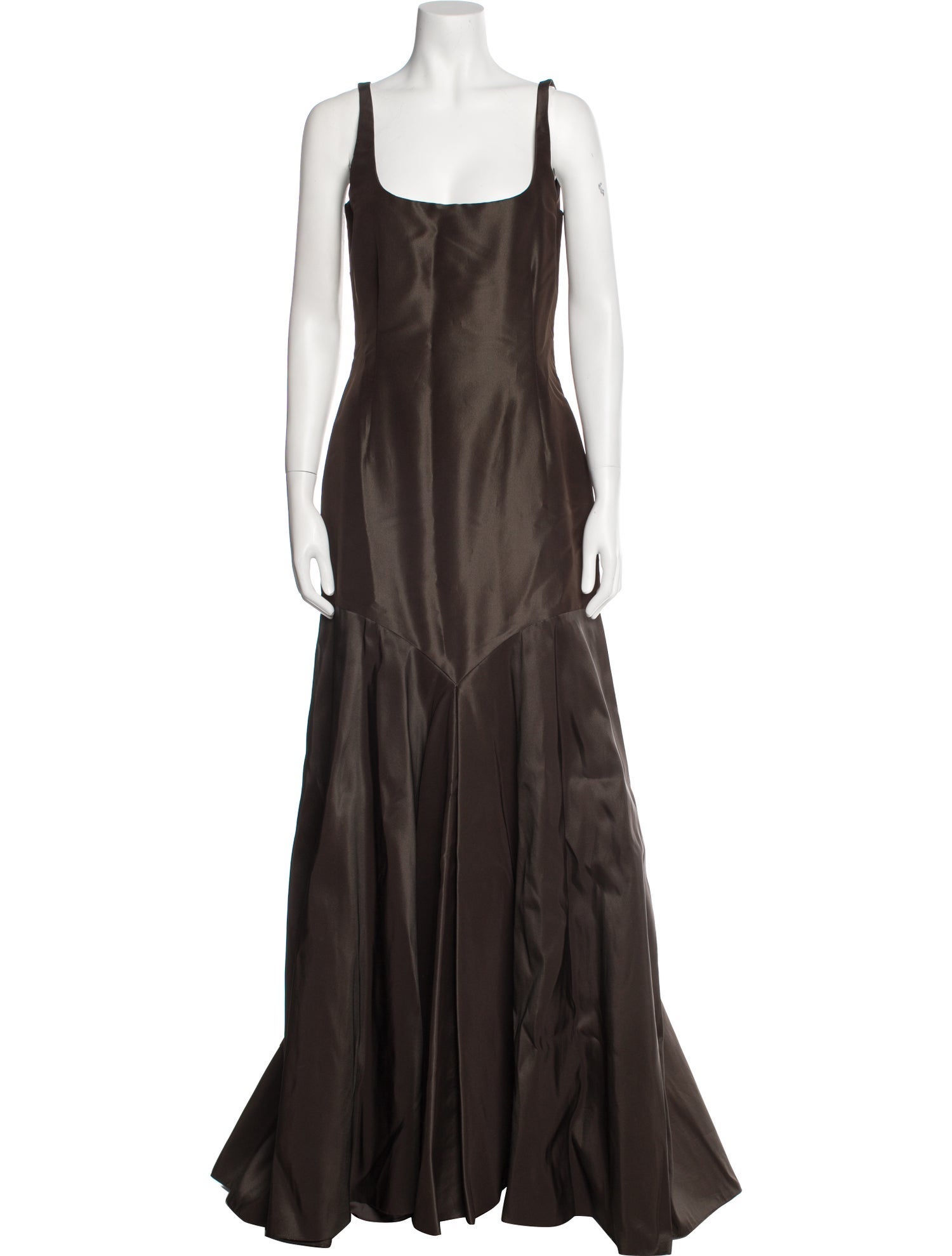 Naeem Khan Silk Long Dress