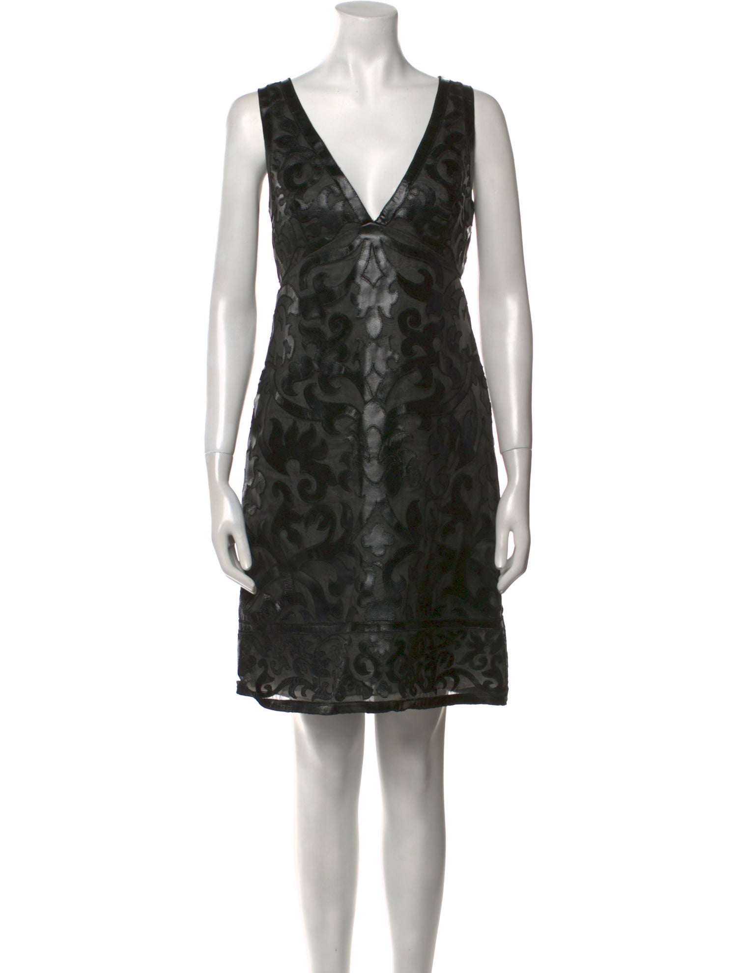 Naeem Khan Silk Mini Dress