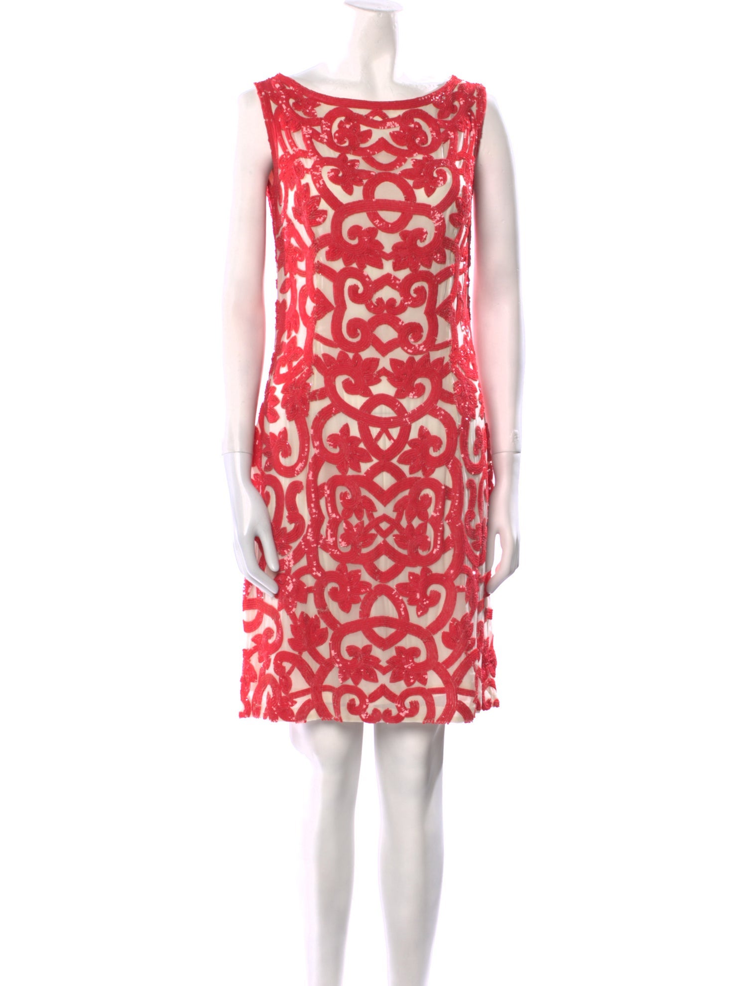 Naeem Khan Linen Mini Dress