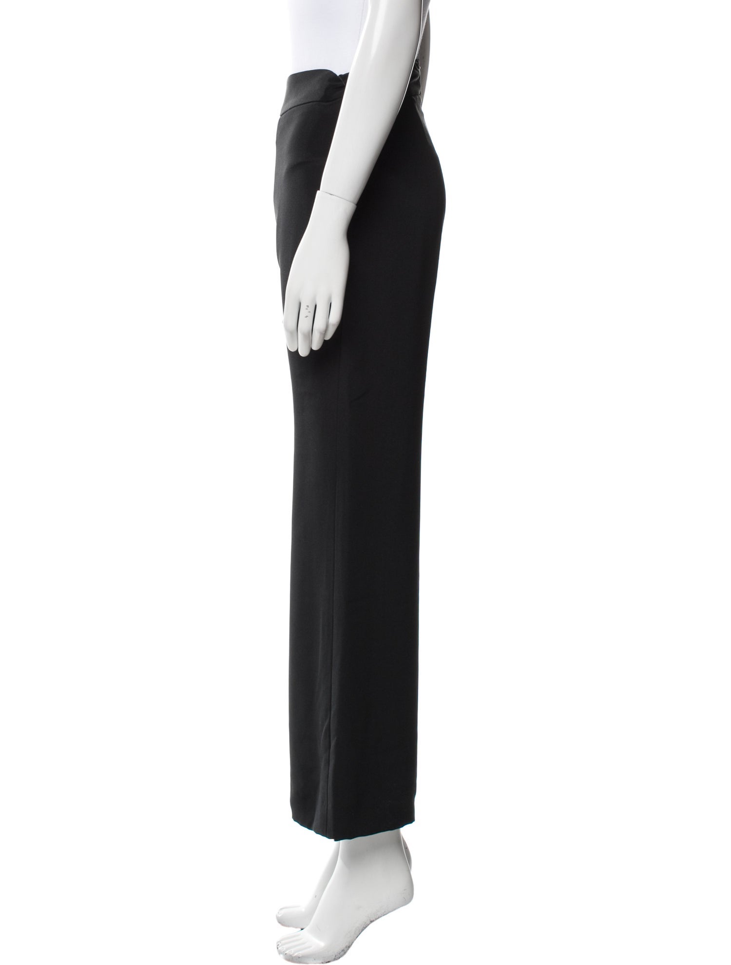 Naeem Khan Silk Wide Leg Pants