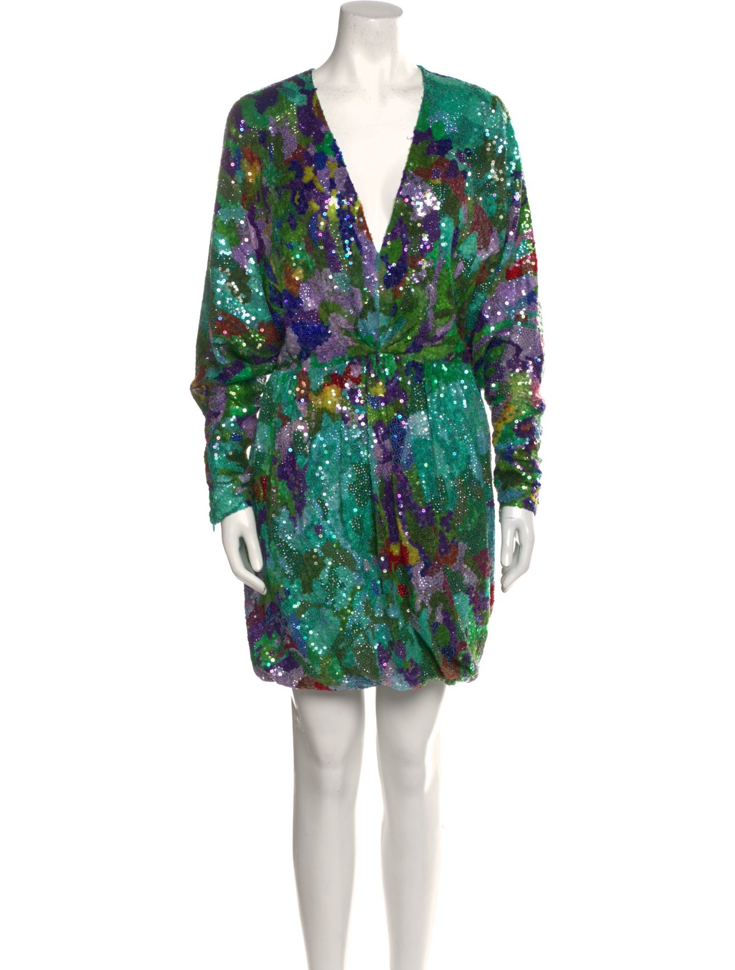 Naeem Khan Silk Mini Dress w/ Tags