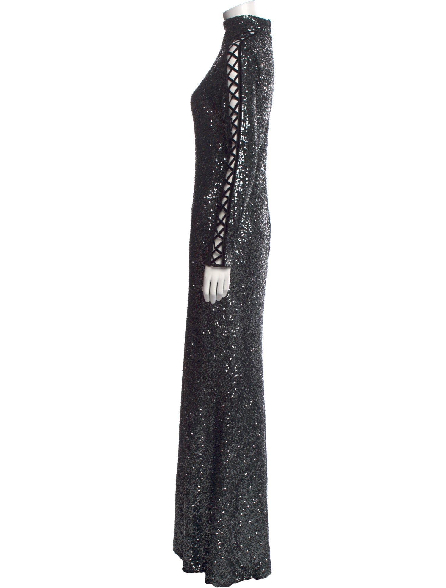 Naeem Khan Sequin Long Dress