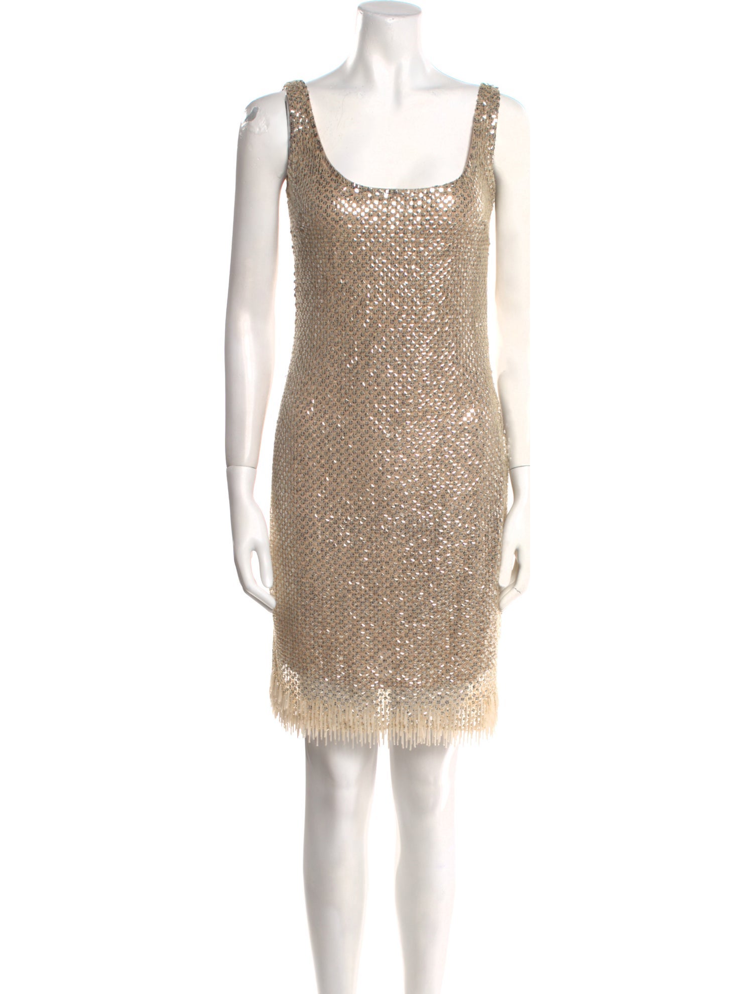 Naeem Khan Silk Mini Dress