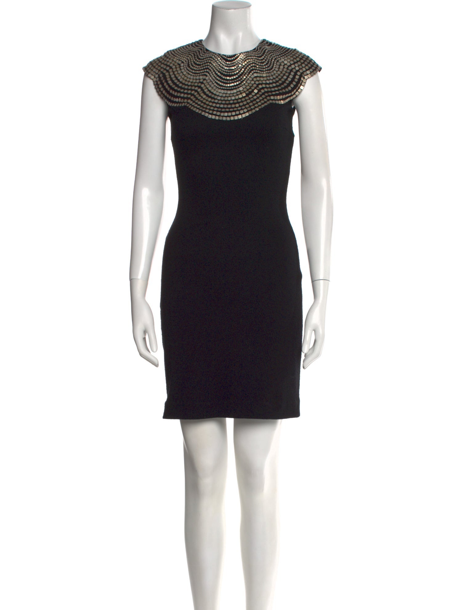 Naeem Khan Printed Mini Dress