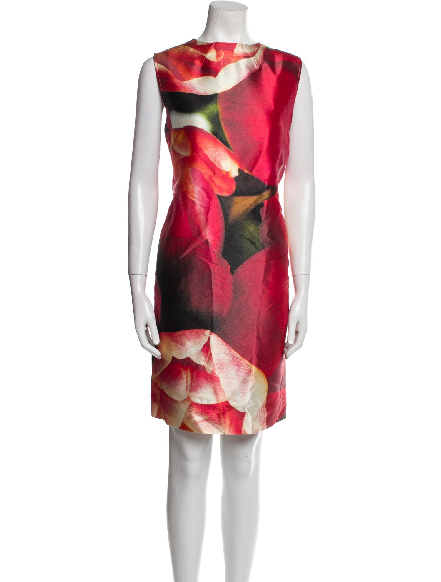 Naeem Khan Silk Knee-Length Dress