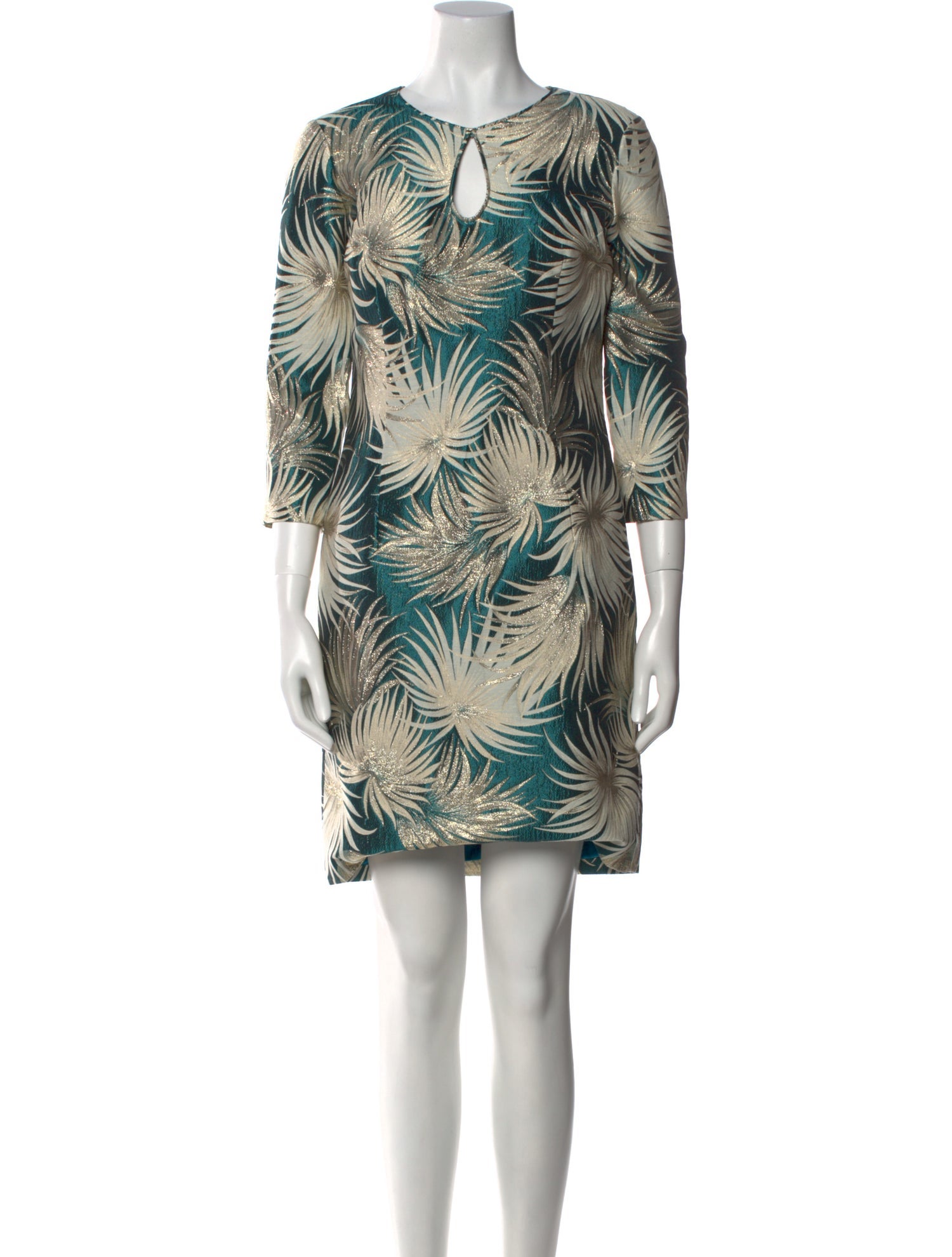 Naeem Khan Silk Mini Dress