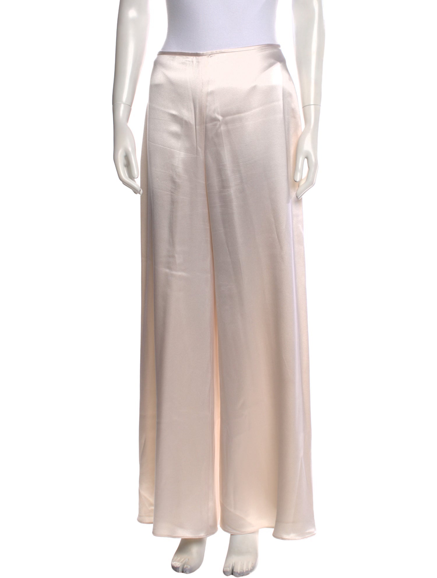 Naeem Khan Silk Wide Leg Pants