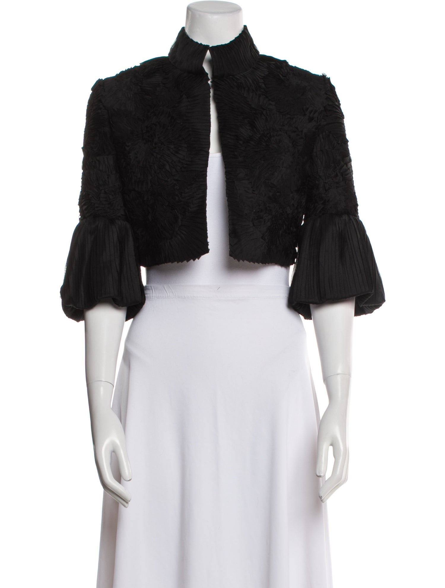 Naeem Khan Silk Bolero