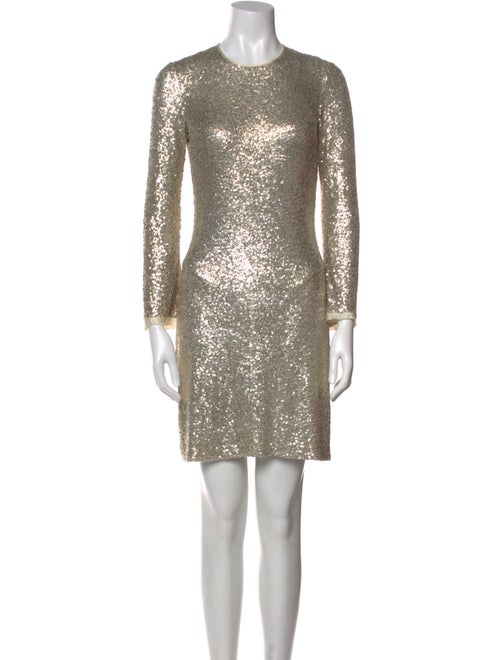 Naeem Khan Silk Mini Dress