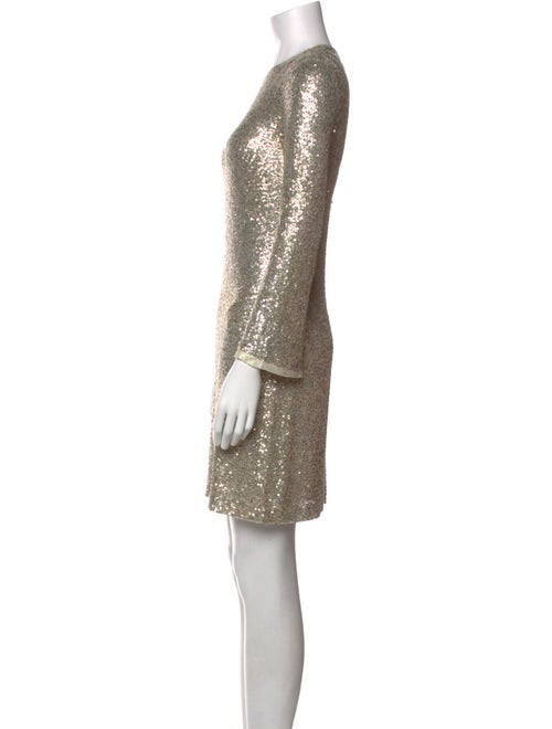 Naeem Khan Silk Mini Dress