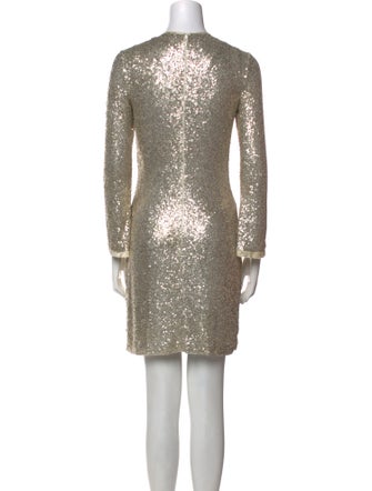 Naeem Khan Silk Mini Dress