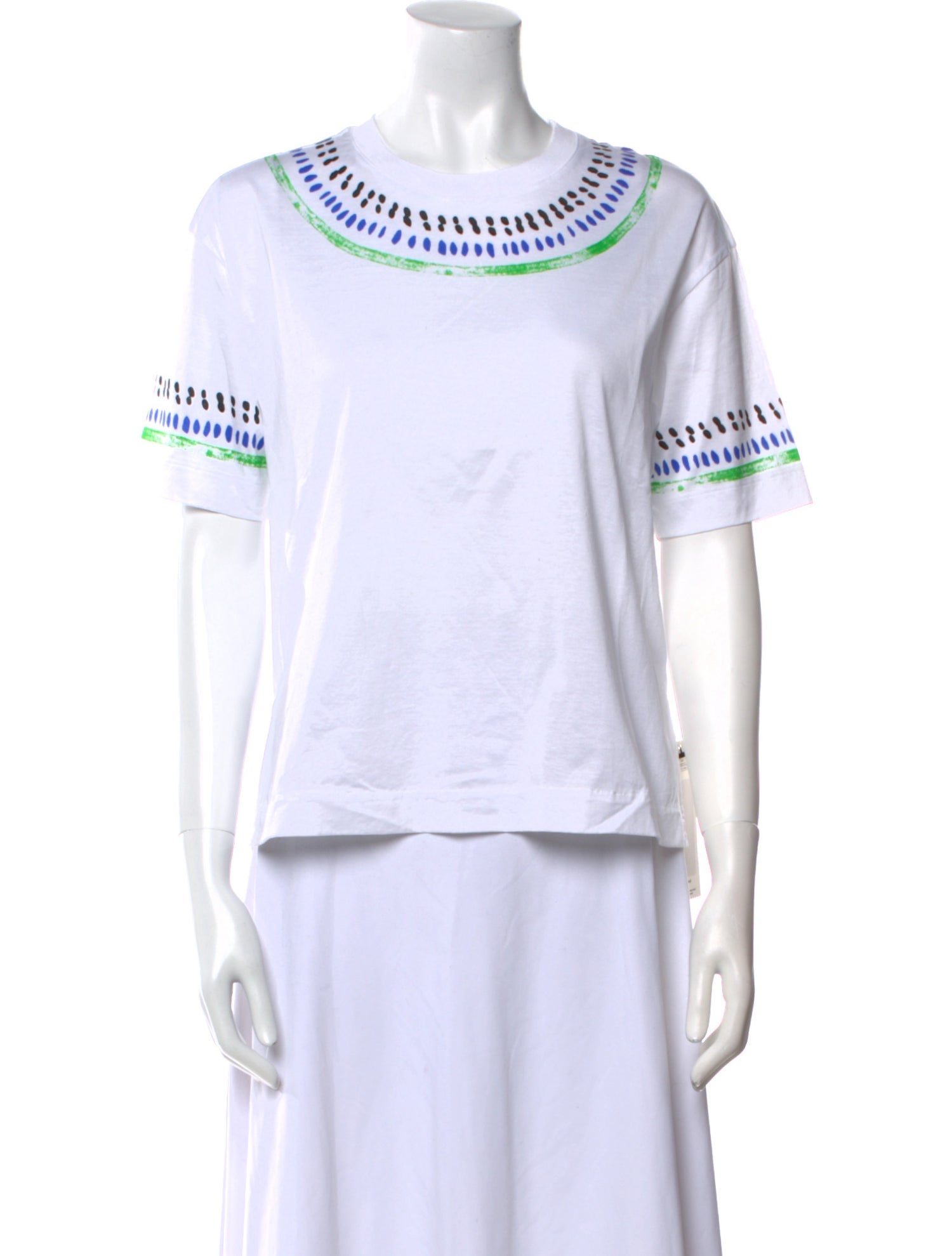 Naeem Khan Graphic Print Crew Neck T-Shirt