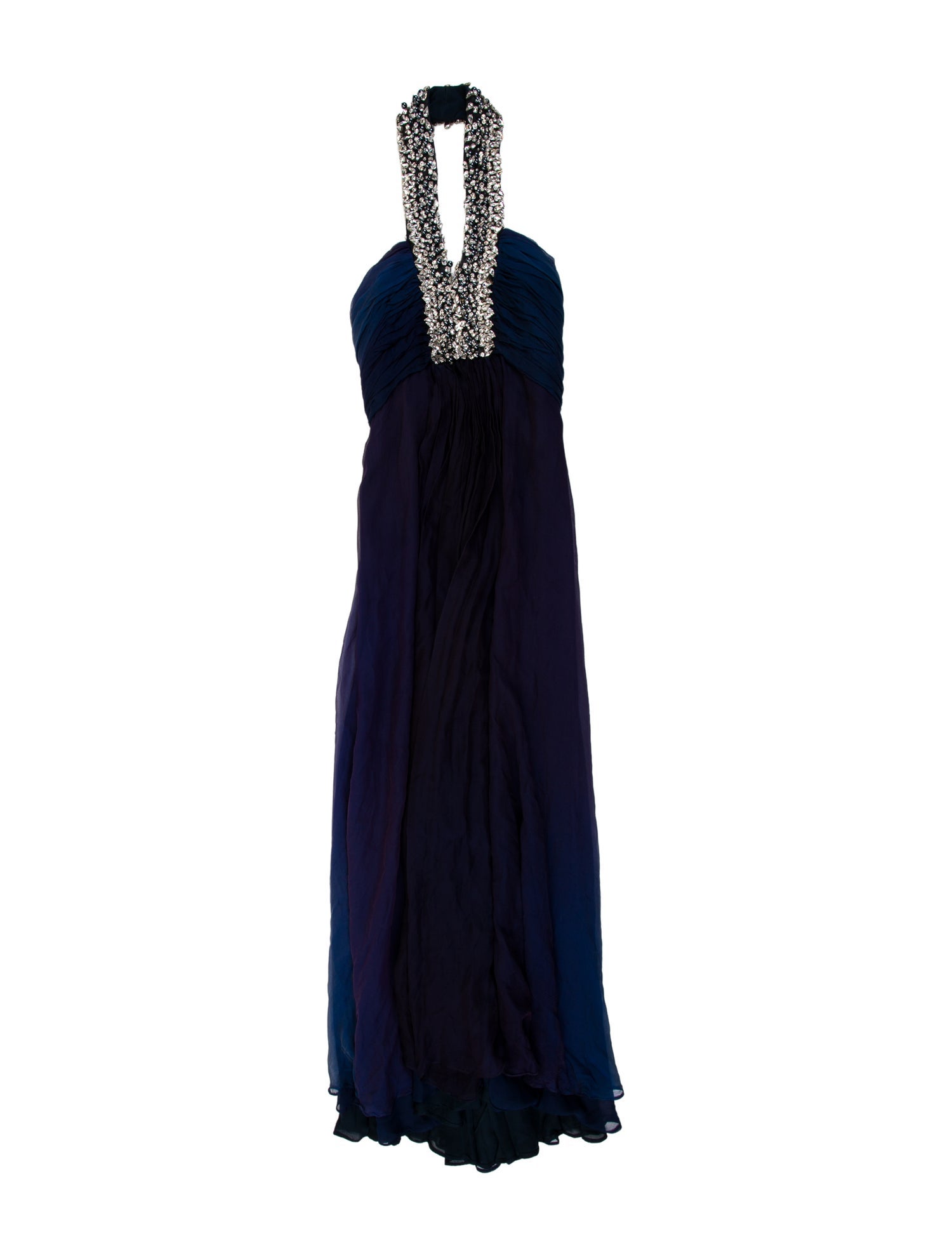 Naeem Khan Silk Long Dress