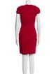 Naeem Khan Silk Knee-Length Dress