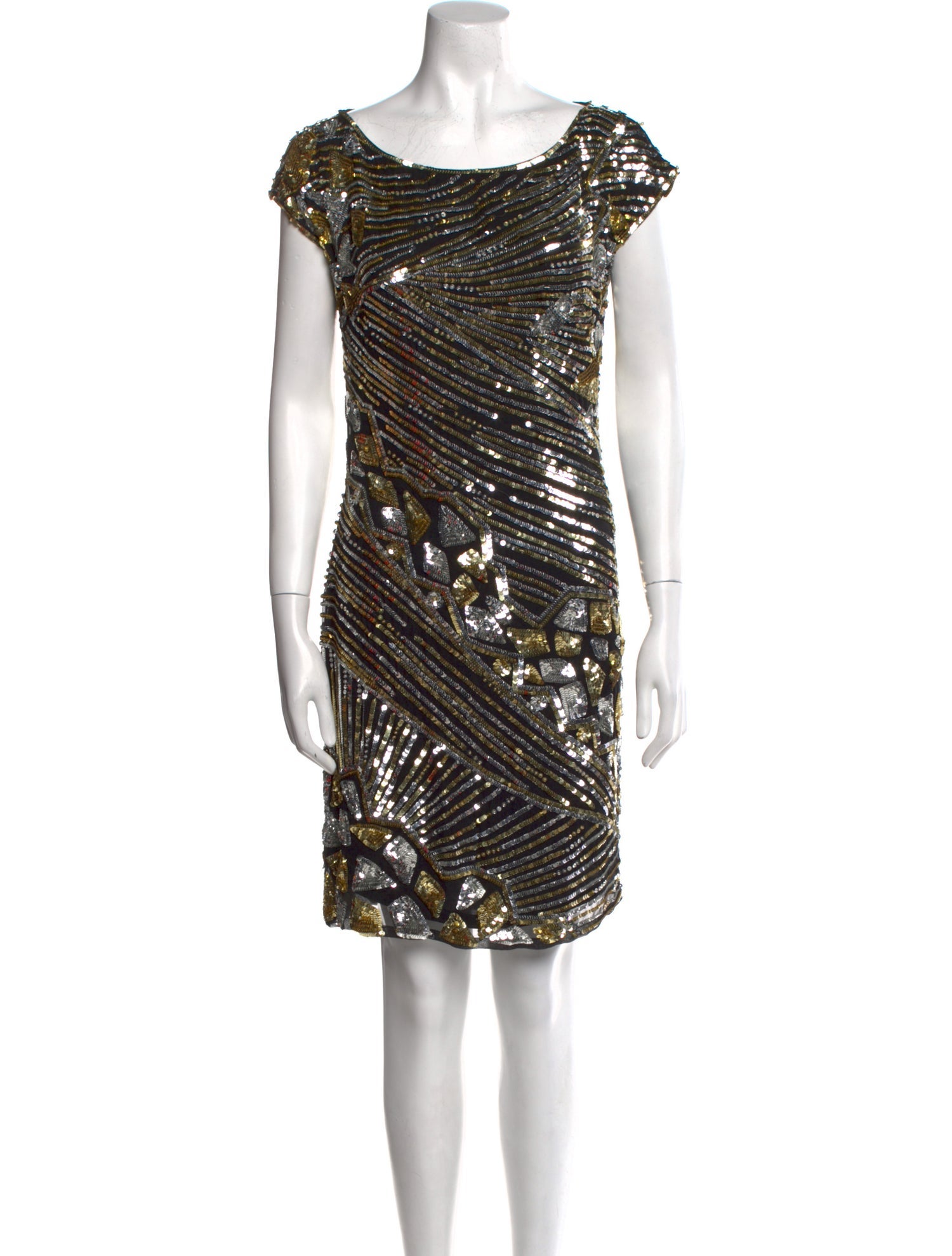 Naeem Khan Printed Mini Dress