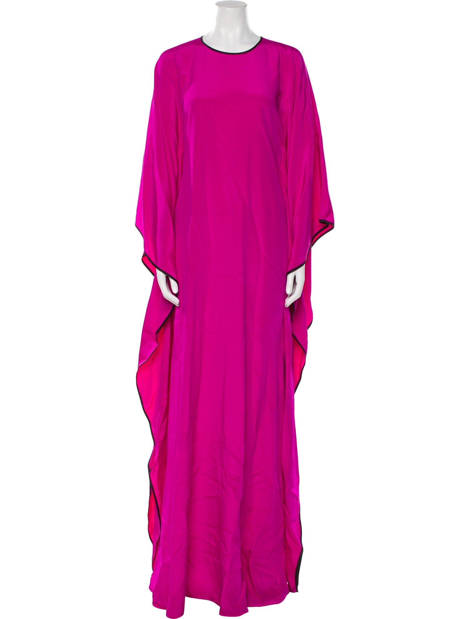 Naeem Khan Crew Neck Long Dress