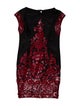 Naeem Khan Silk Mini Dress