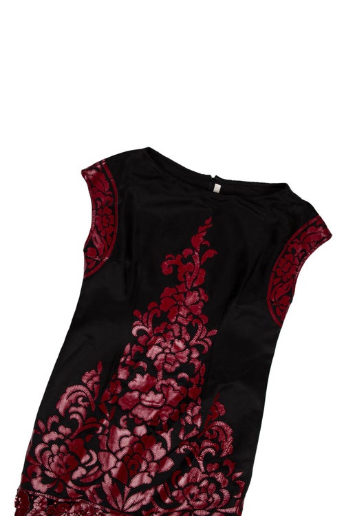 Naeem Khan Silk Mini Dress