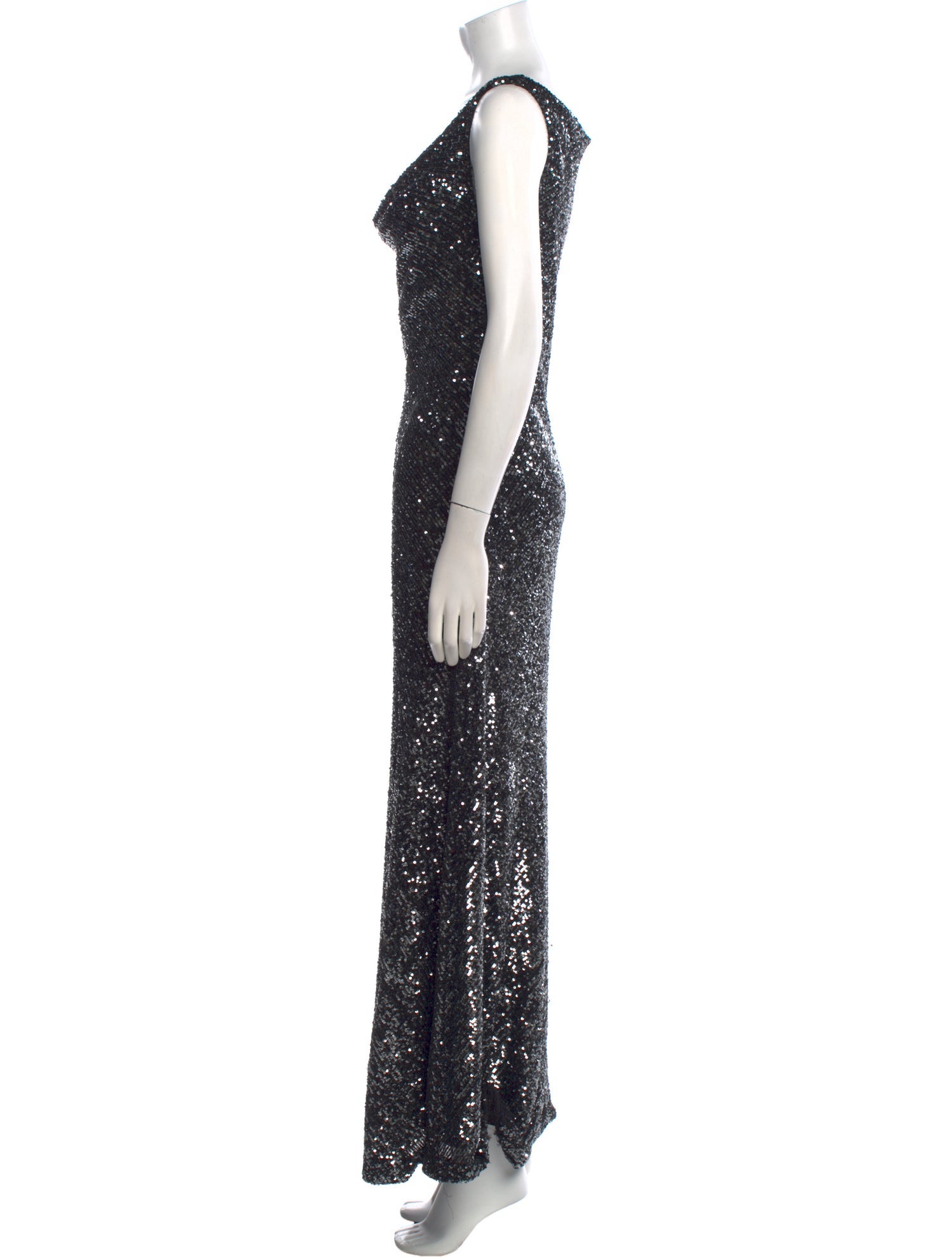 Naeem Khan Silk Long Dress