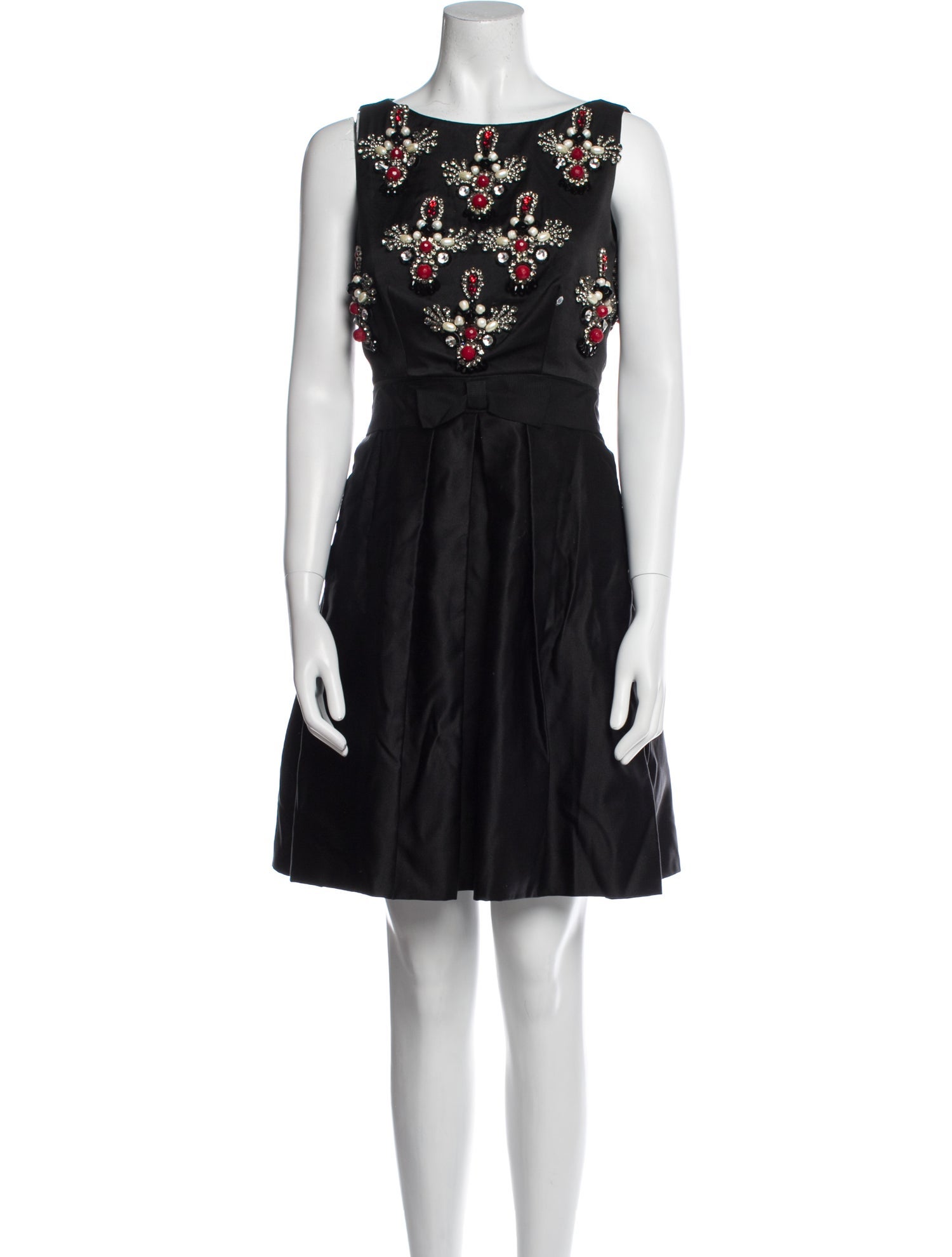 Naeem Khan Silk Mini Dress