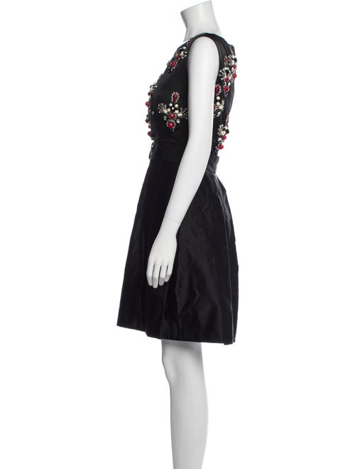 Naeem Khan Silk Mini Dress