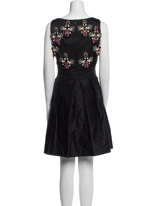 Naeem Khan Silk Mini Dress