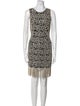 Naeem Khan Printed Mini Dress