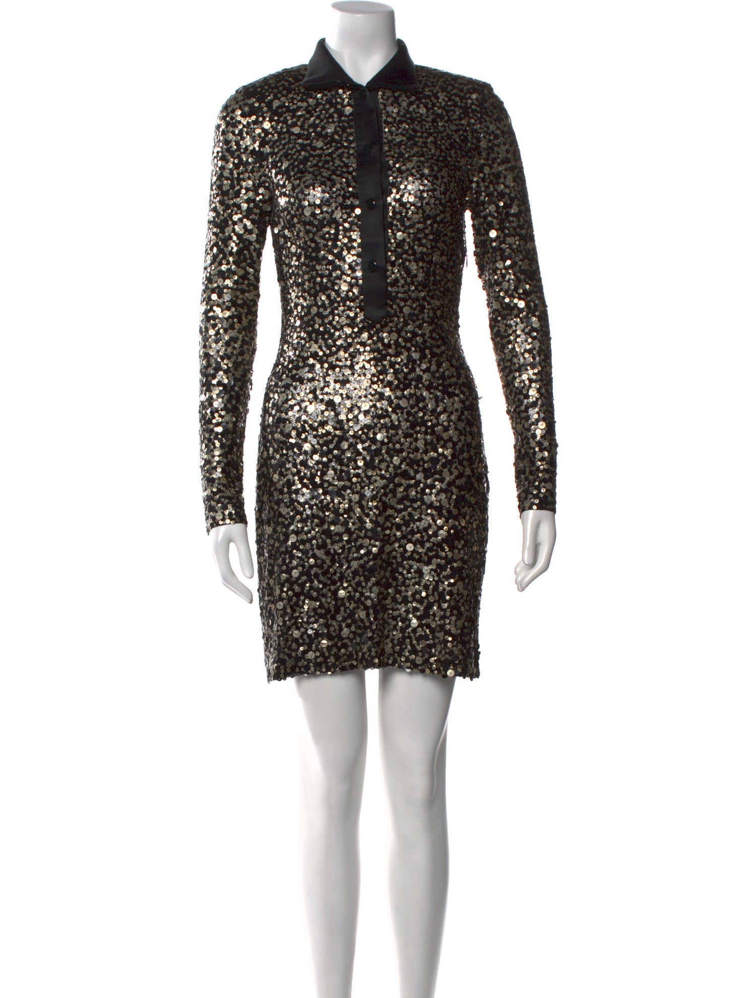 Naeem Khan Patterned Mini Dress