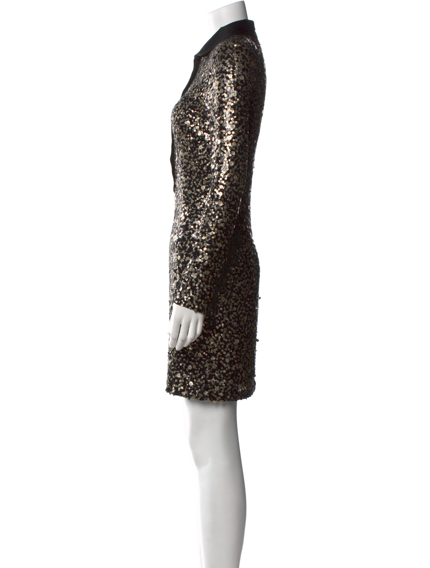 Naeem Khan Patterned Mini Dress