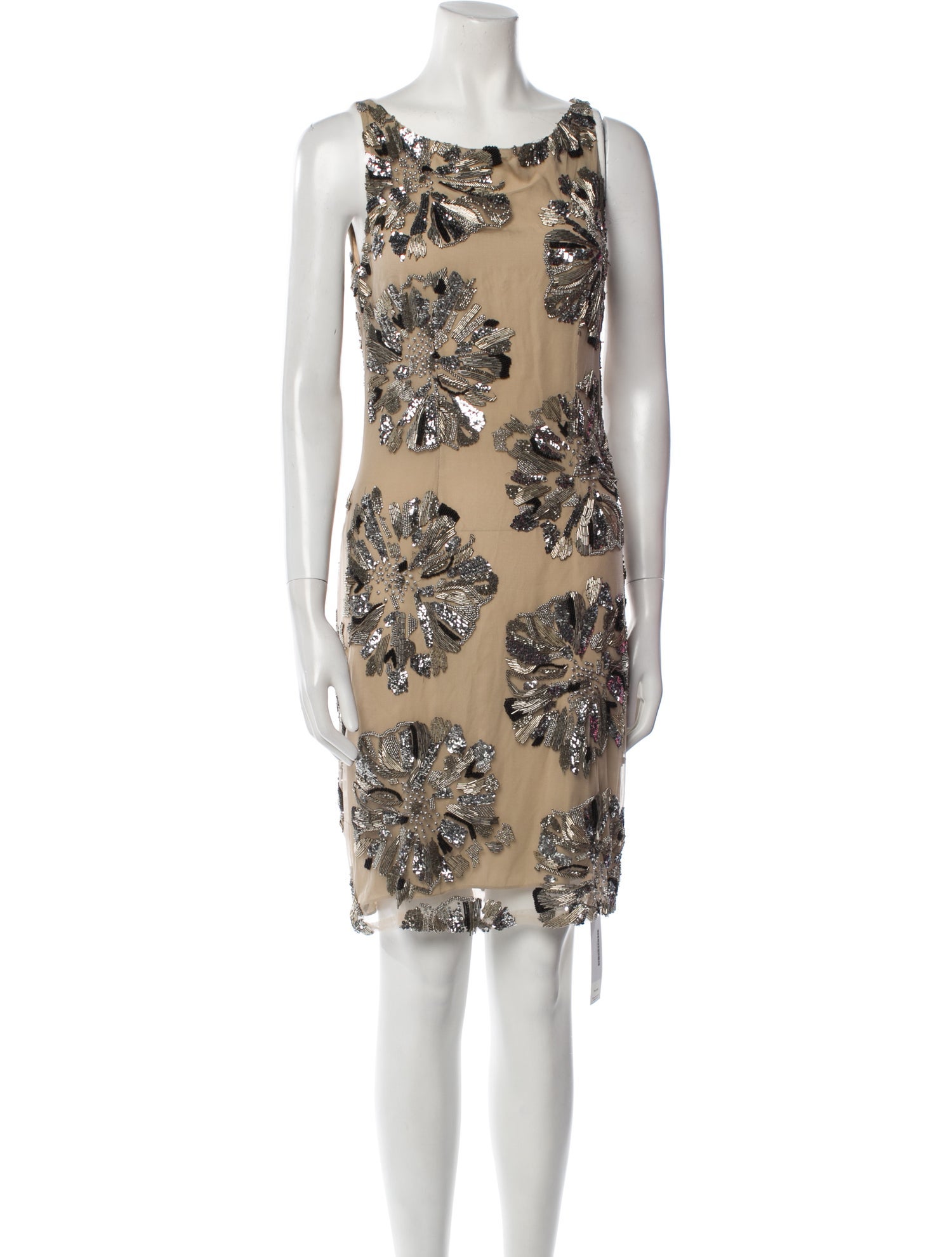 Naeem Khan Printed Mini Dress