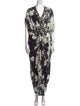 Naeem Khan Silk Long Dress