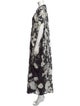 Naeem Khan Silk Long Dress