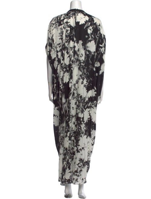 Naeem Khan Silk Long Dress