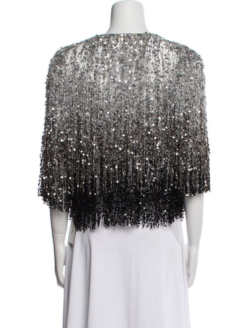 Naeem Khan Nylon Evening Jacket