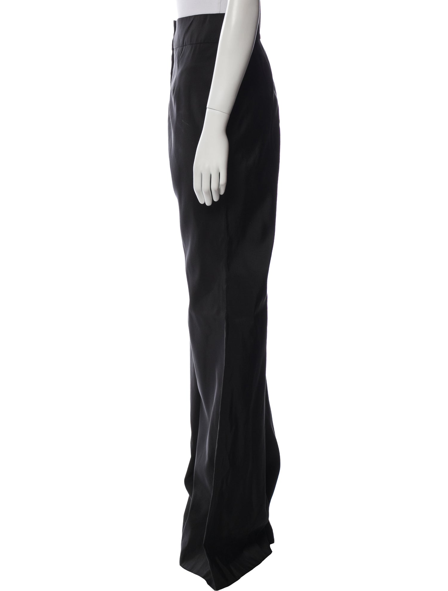 Naeem Khan Silk Wide Leg Pants