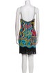 Naeem Khan Printed Knee-Length Dress