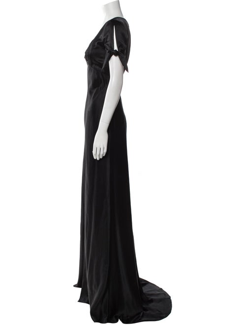 Naeem Khan Silk Long Dress