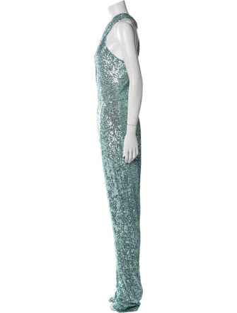 Naeem Khan V-Neck Jumpsuit