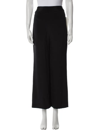 Naeem Khan Silk Wide Leg Pants