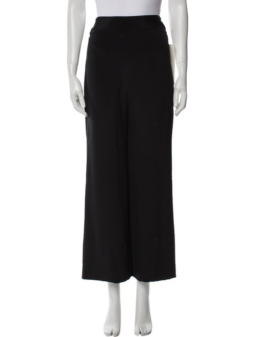 Naeem Khan Silk Wide Leg Pants
