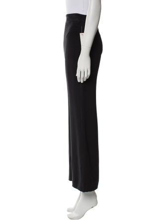 Naeem Khan Silk Wide Leg Pants
