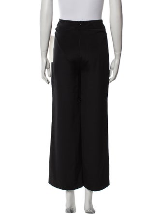Naeem Khan Silk Wide Leg Pants