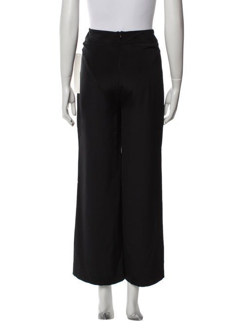 Naeem Khan Silk Wide Leg Pants