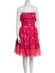 Naeem Khan Silk Mini Dress