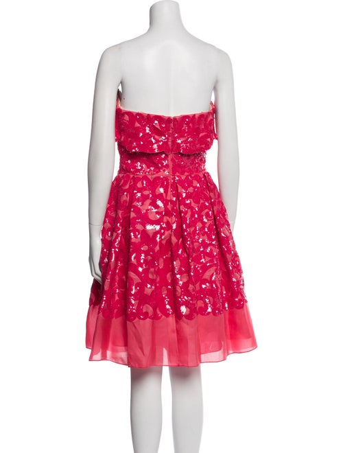 Naeem Khan Silk Mini Dress